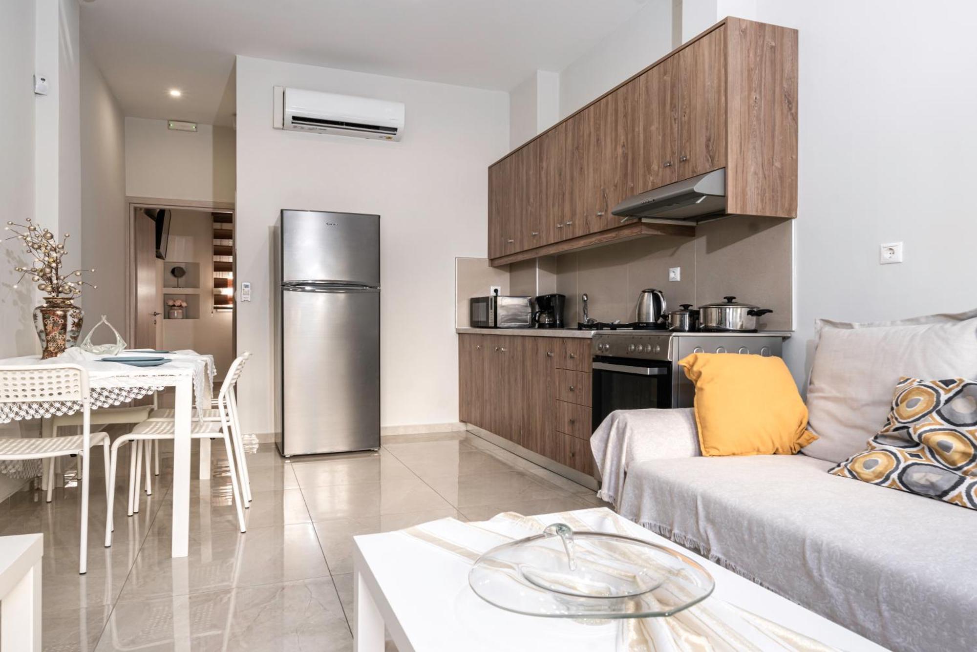 Neon Apartment, Modern, High Quality, Central Apt, Heraklion City מראה חיצוני תמונה
