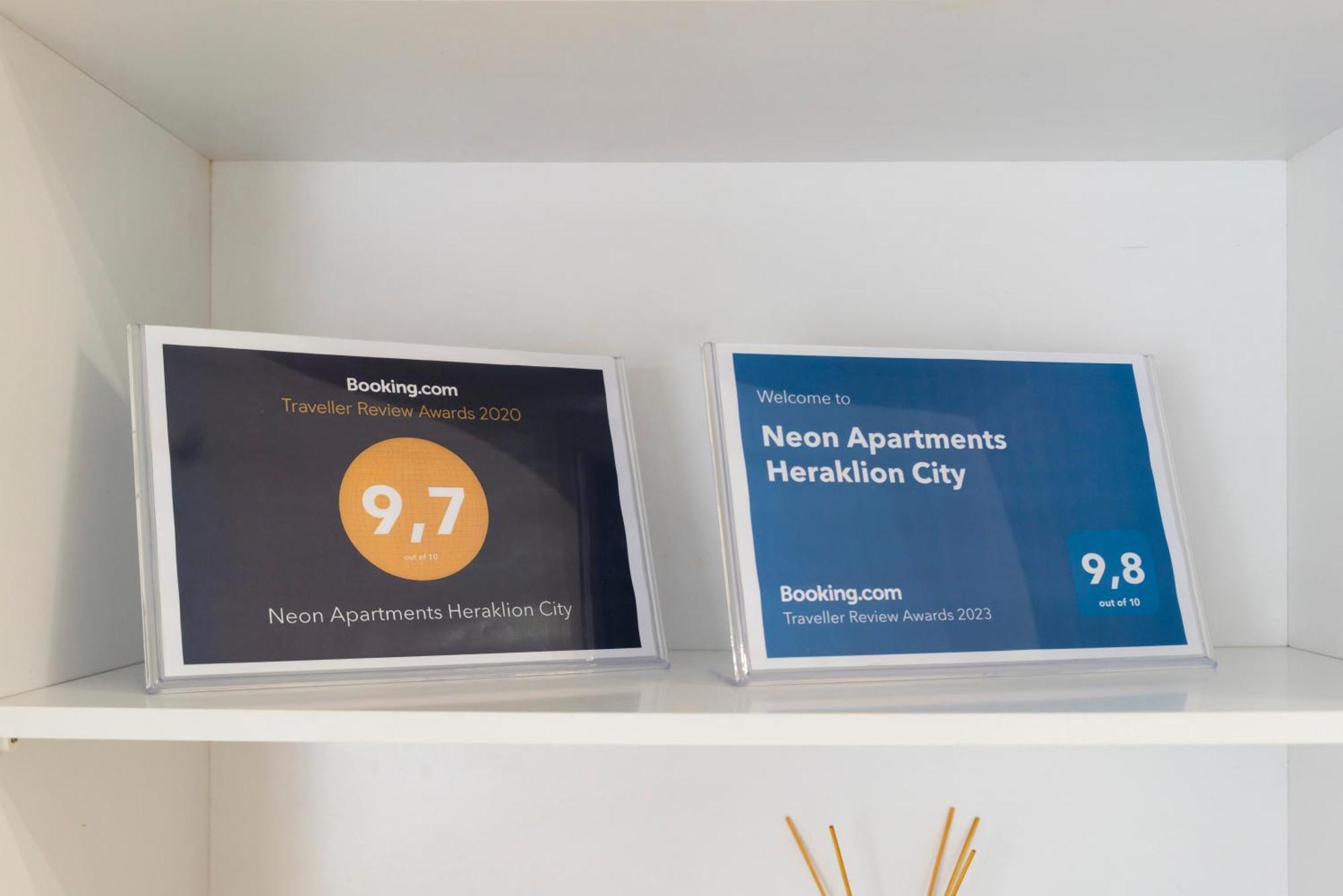 Neon Apartment, Modern, High Quality, Central Apt, Heraklion City מראה חיצוני תמונה